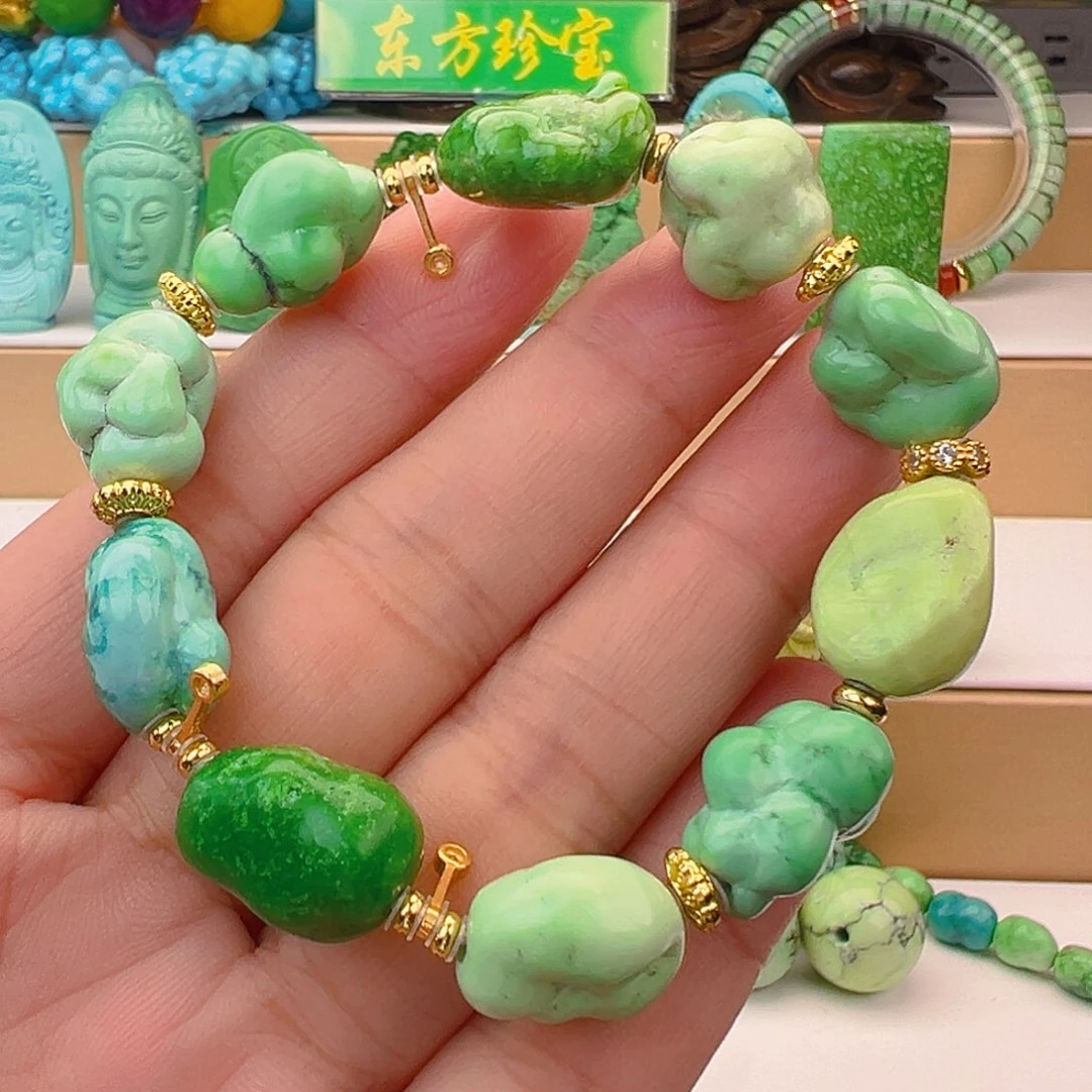 未镶嵌绿松石项链
