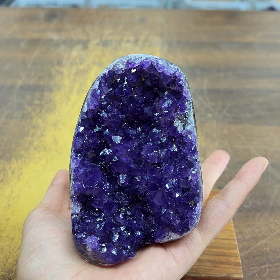 紫晶摆件未镶嵌晶体