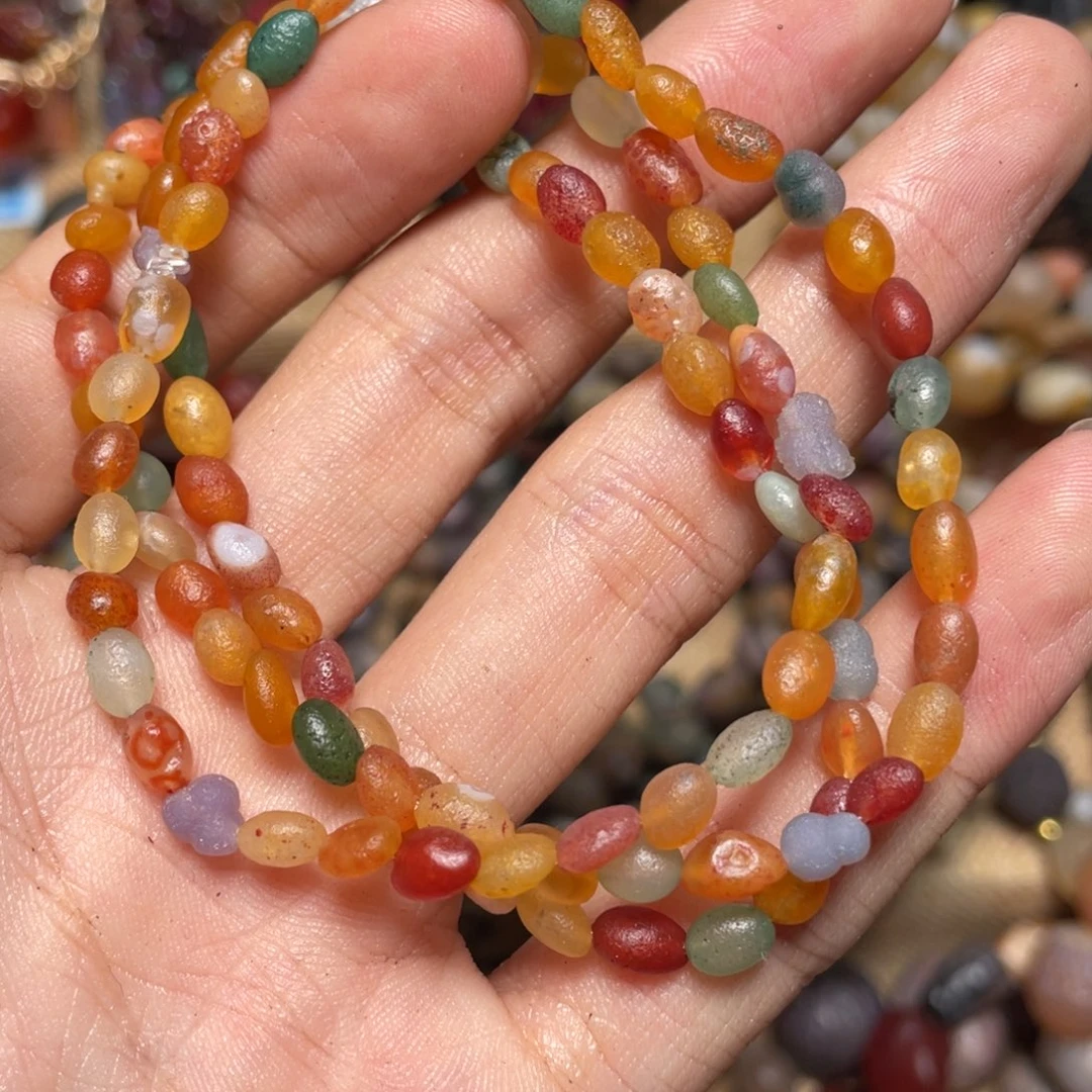 玛瑙/玉髓手链未镶嵌平**人