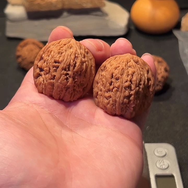 文玩核桃把件涿鹿南疆石37