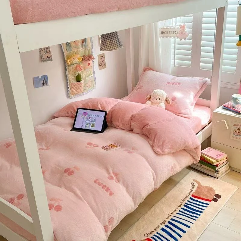 【1.5米X2米学生单人被套】001-100 个别微暇 加加厚新款小被套学生