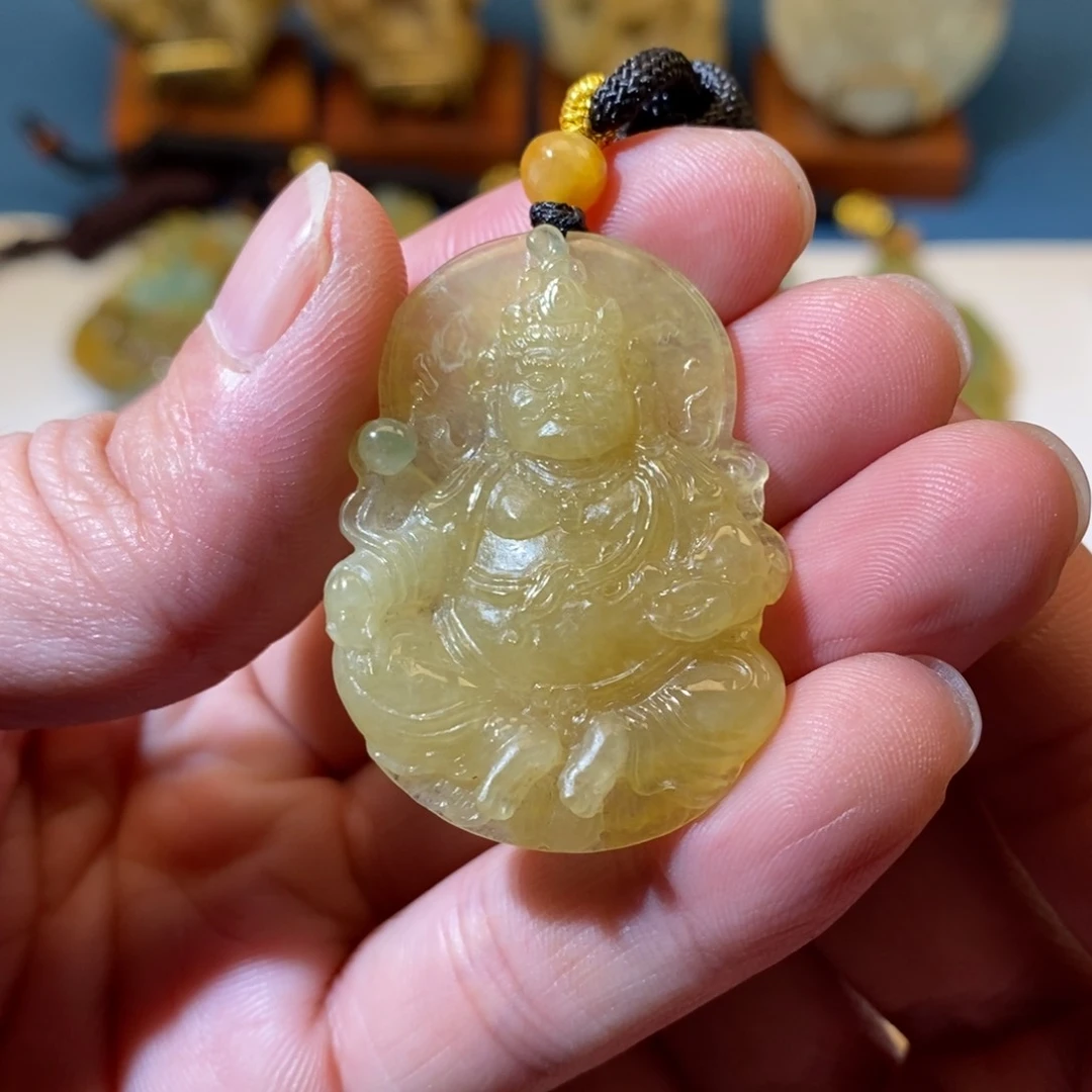 未镶嵌定制翡翠安*天然翡翠