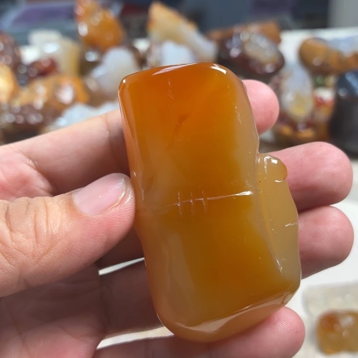 玛瑙/玉髓未镶嵌吊坠(不含链)