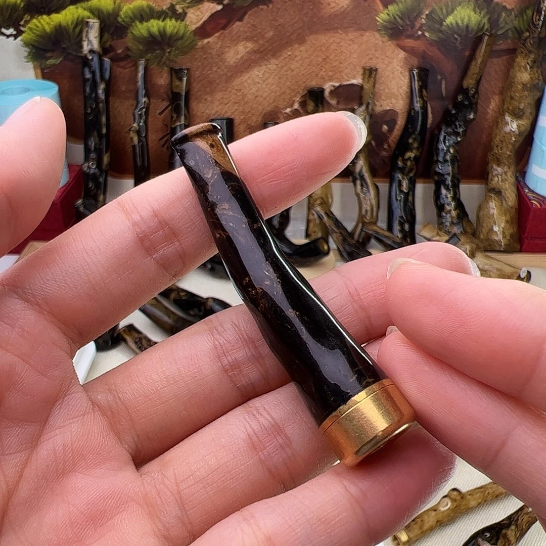 用***6 海小柳血柳光面烟嘴