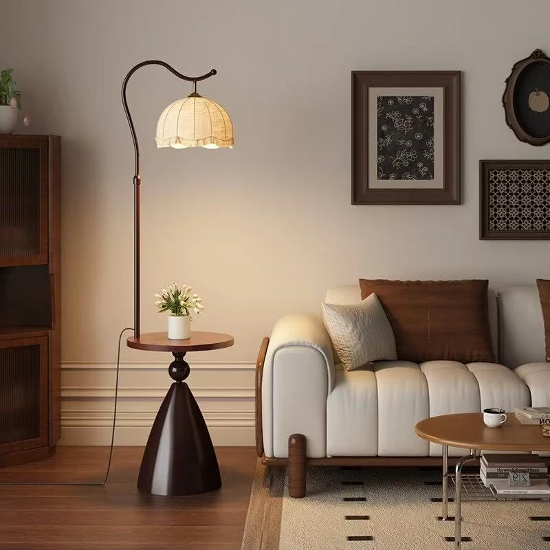 美式复古极简风落地灯复古创意客厅简约台灯北欧