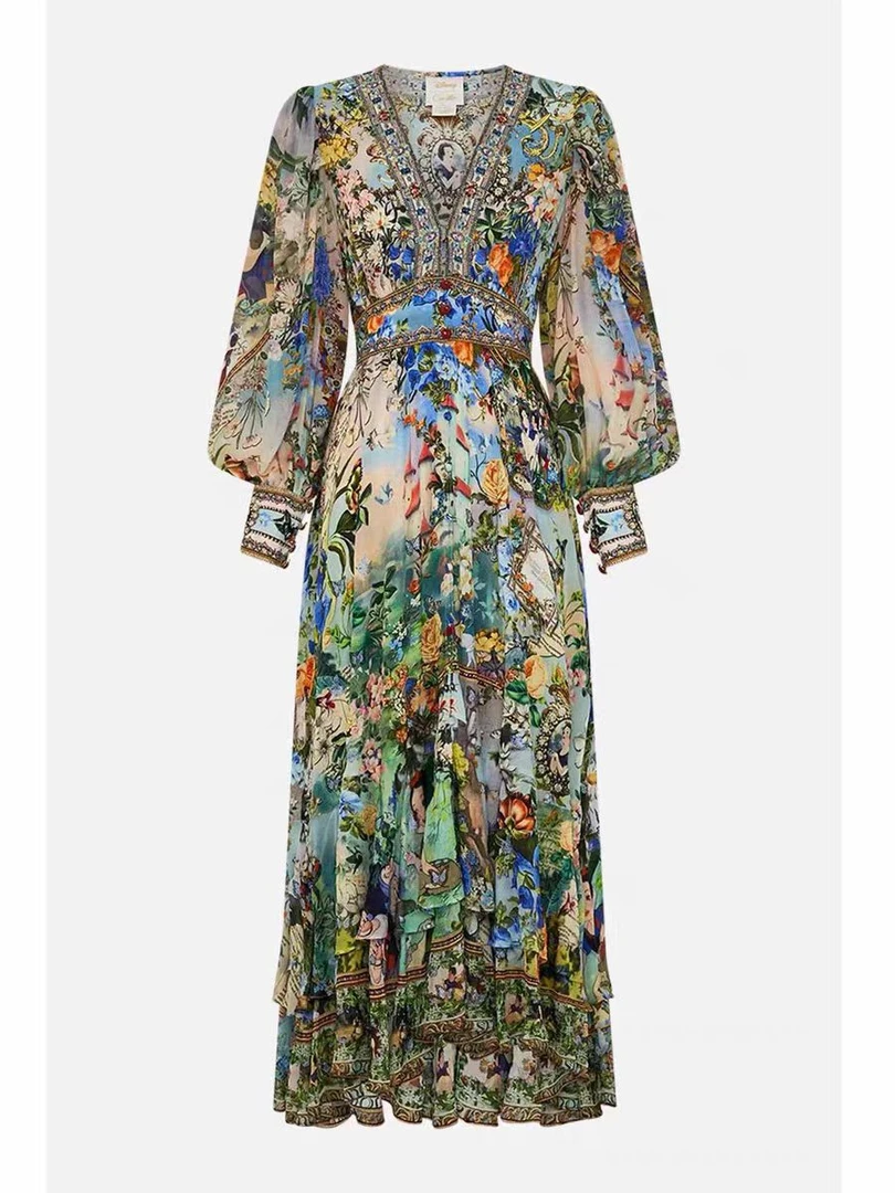 大码女装连衣裙气质高贵时尚修身优雅（具体直播间为准）宽松连衣裙