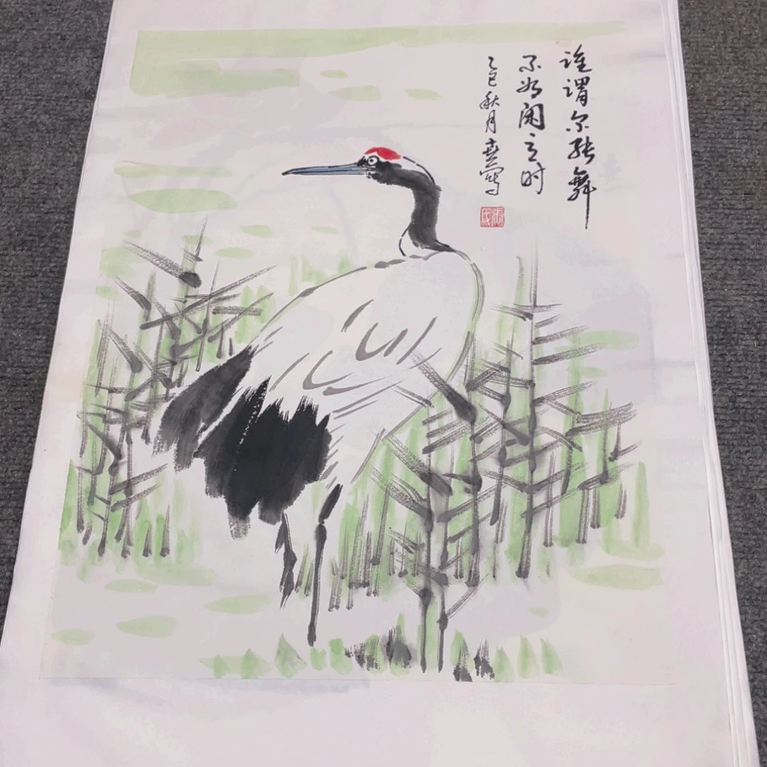 国画1.4平尺纯手绘国画作品