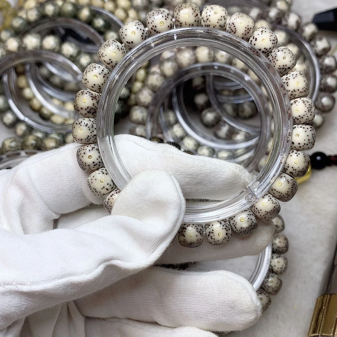 星月菩提手串?**e10号灰冰9×8