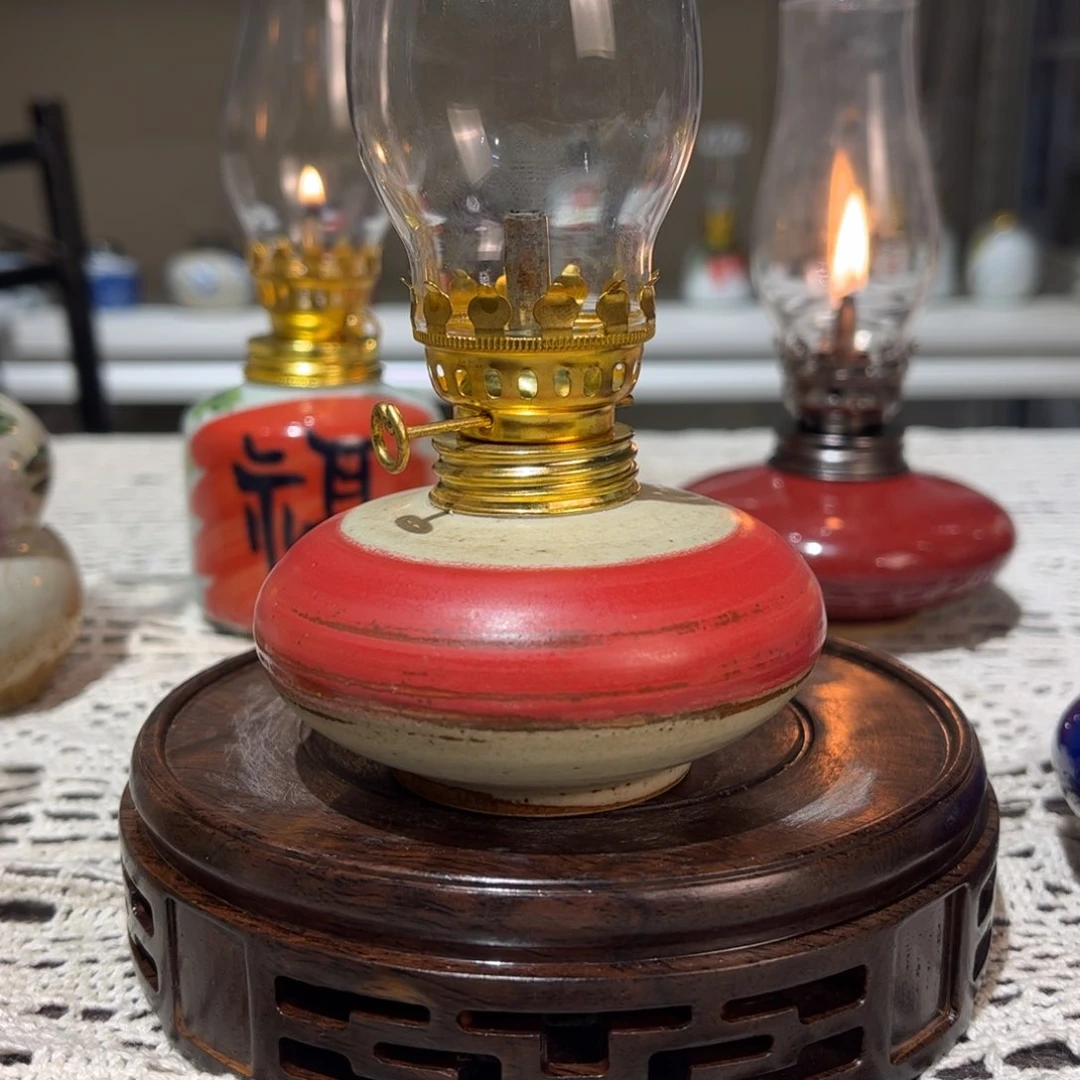 摆件景德镇陶瓷香薰灯