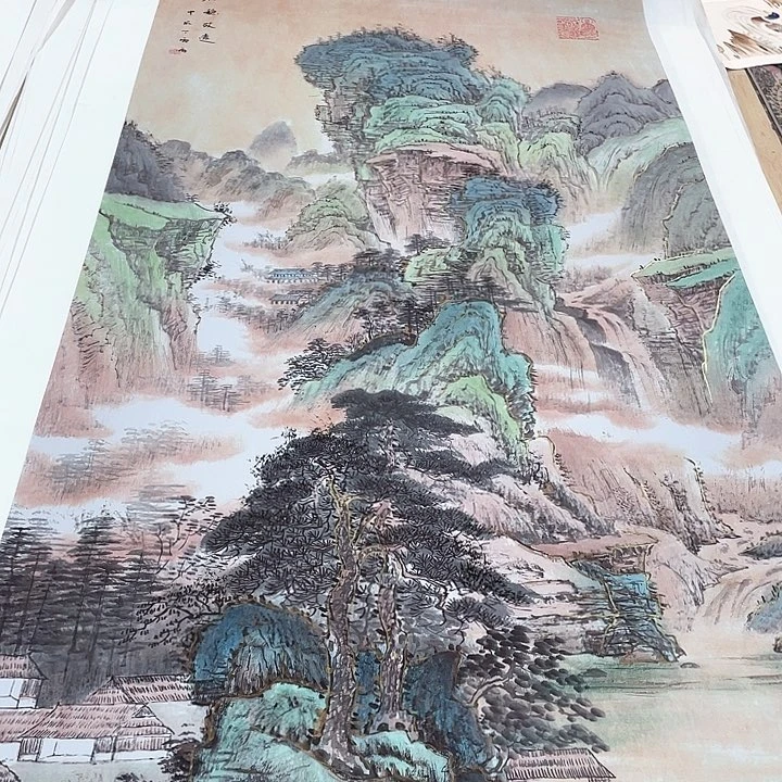 国画书画描金拓染金石传拓手写