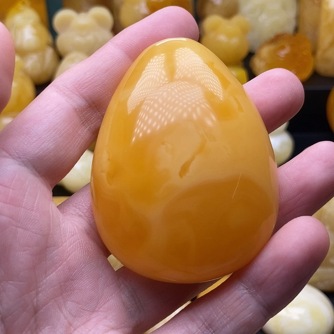 琥珀颈饰未镶嵌琥珀蜜蜡吊坠