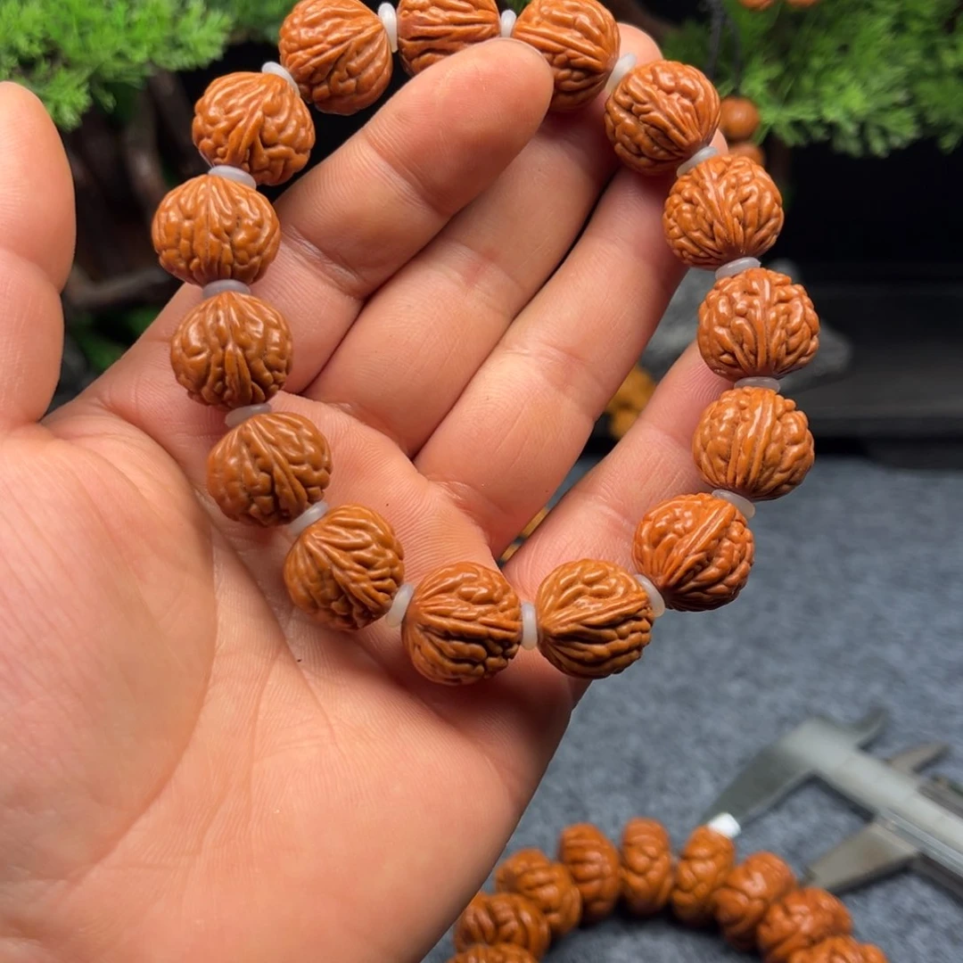 桃核手串道*漫天荔枝纹5
