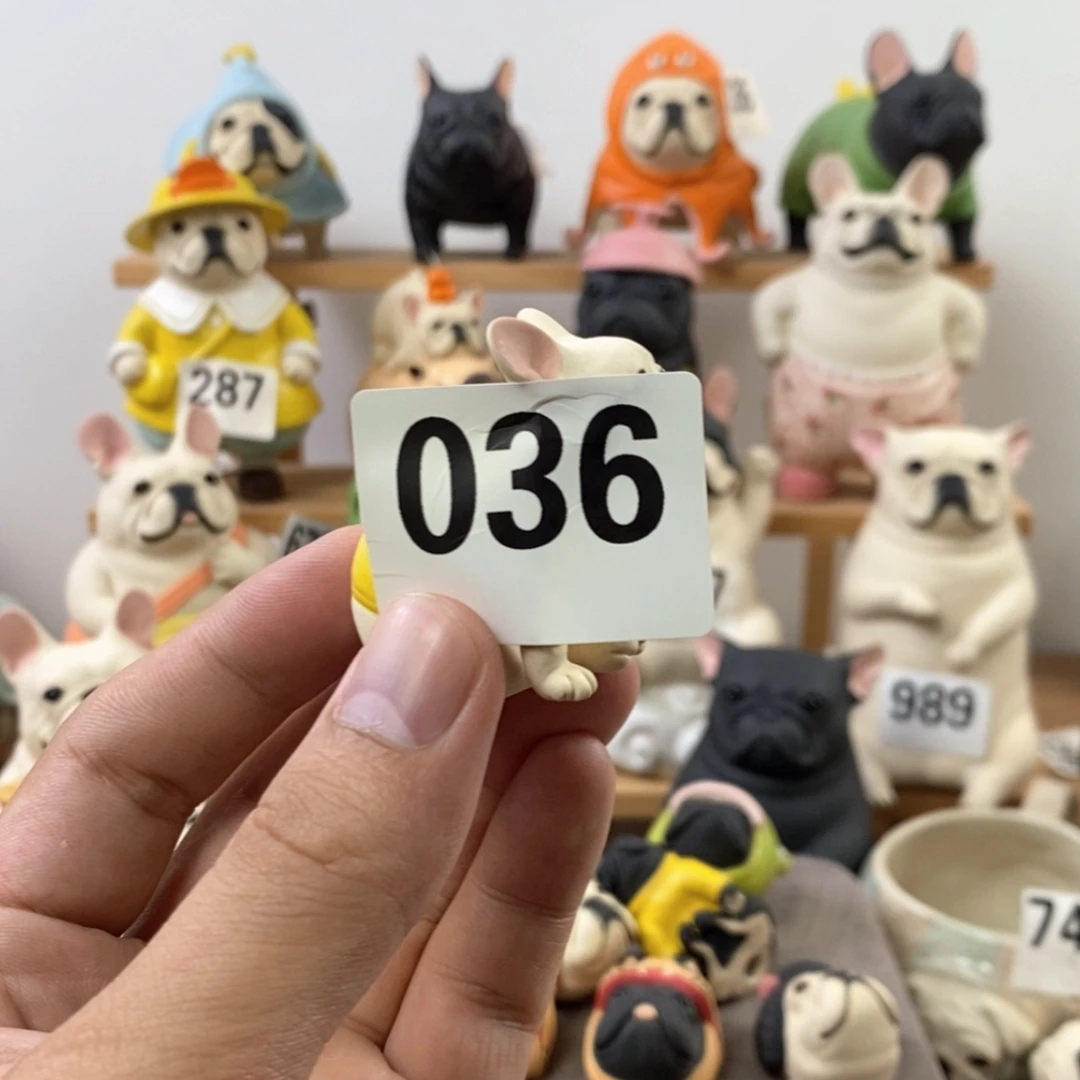 【闪购商品】陶瓷法斗周边摆件036