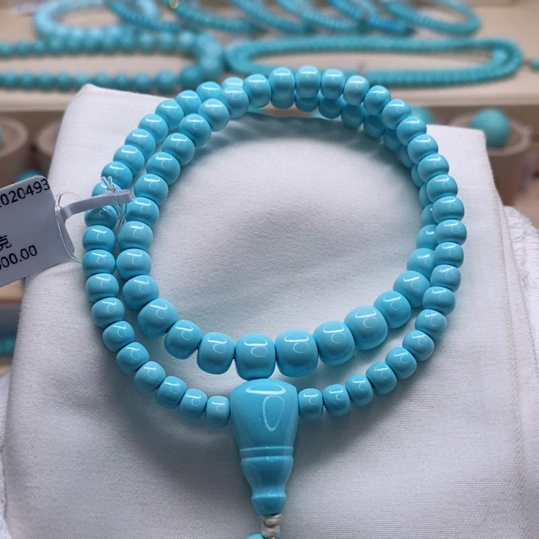 望***然未镶嵌绿松石珠宝奇石