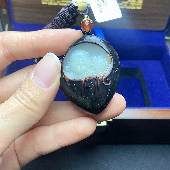 和田玉挂件未镶嵌N