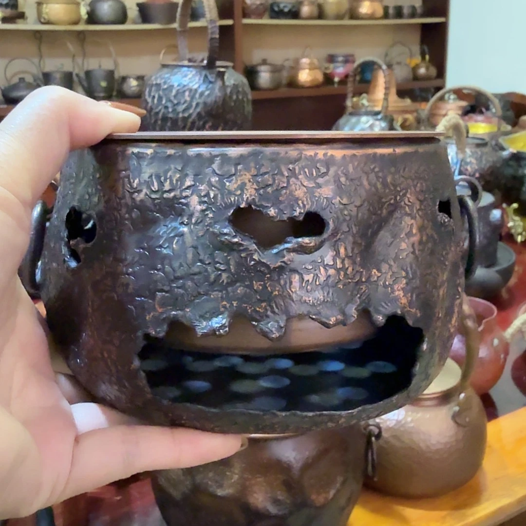 紫铜手工制作摆件