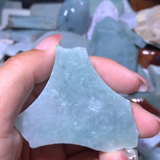 翡翠散珠翡翠边角料