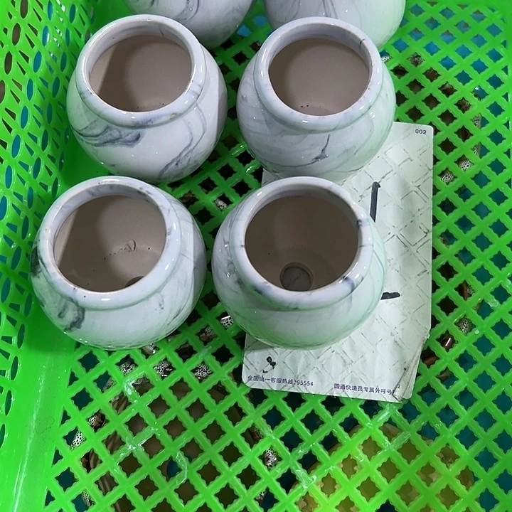 微瑕陶瓷花盆满9.9发