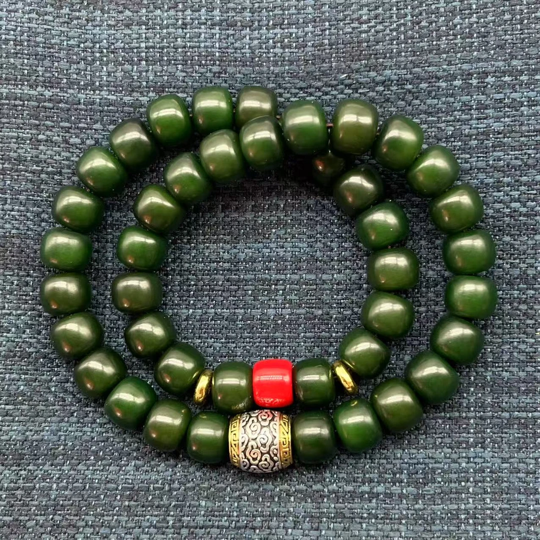 菩提老型珠祥云款多圈手串卡8*10无礼盒 1701