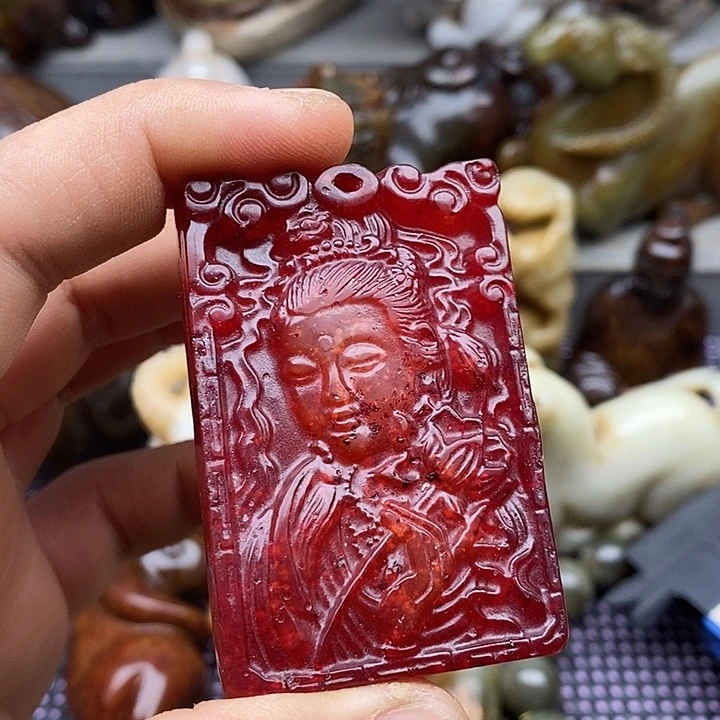 未镶嵌蛇纹石玉颈饰