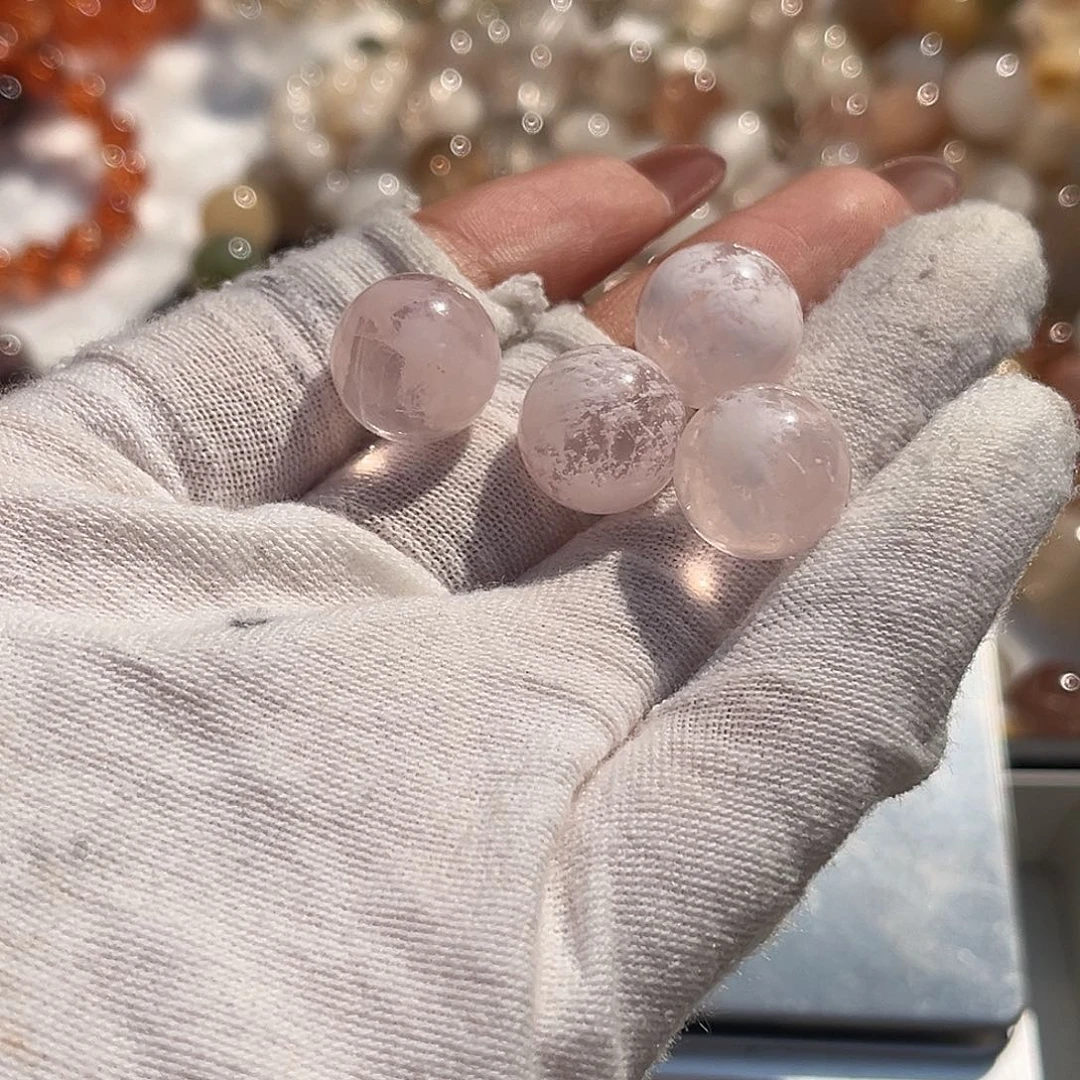 水晶手链未镶嵌倾**雨粉雪花4