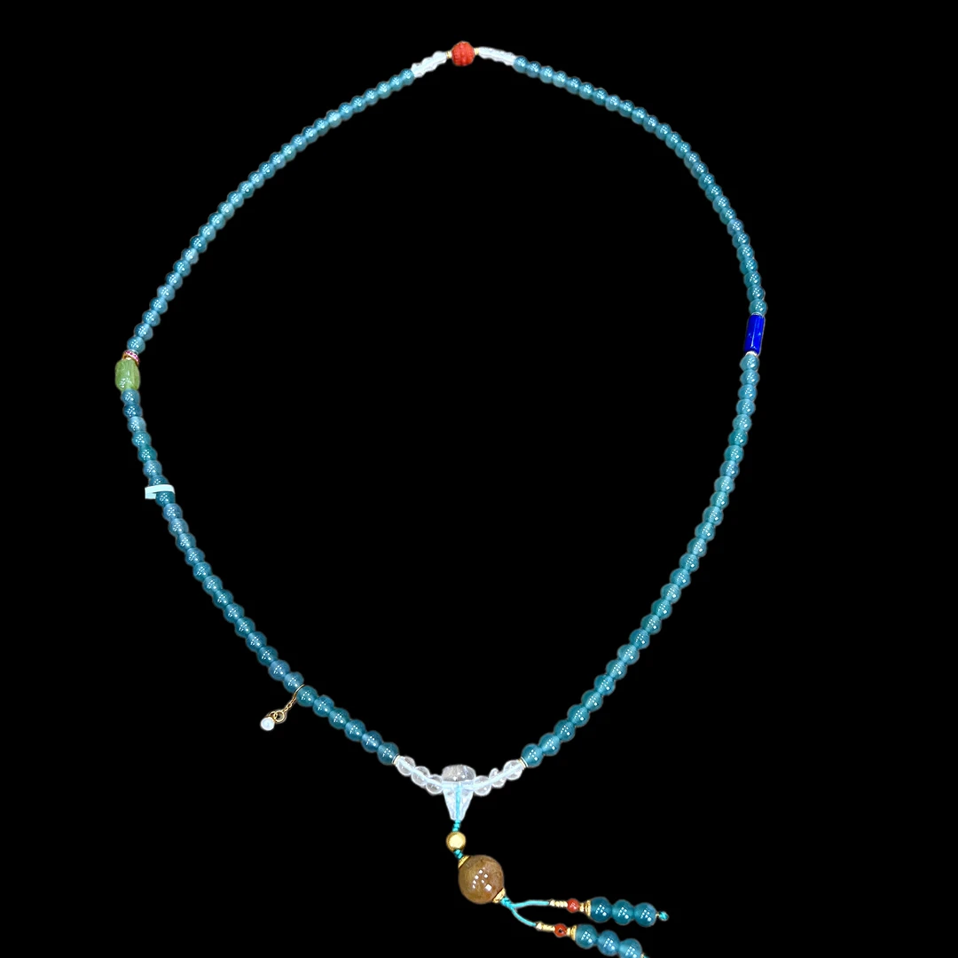 7924-翡翠项链孤品