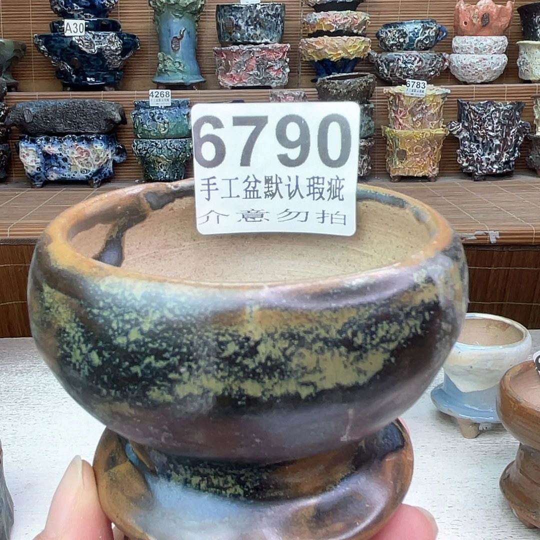 景德镇陶瓷艺术罐，全手工制作瑕疵