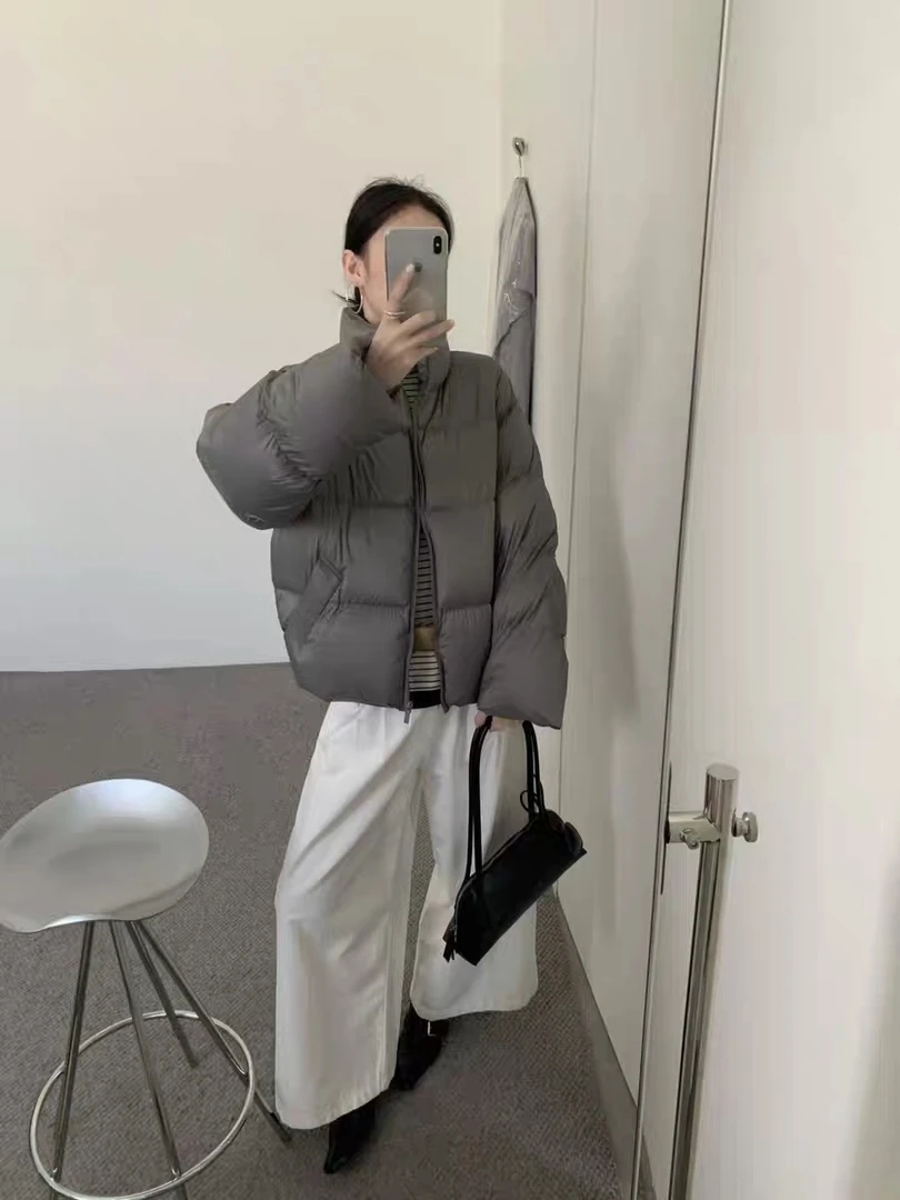 KEKELI 冬季简约韩风ins高品质重工外套羽绒服专区