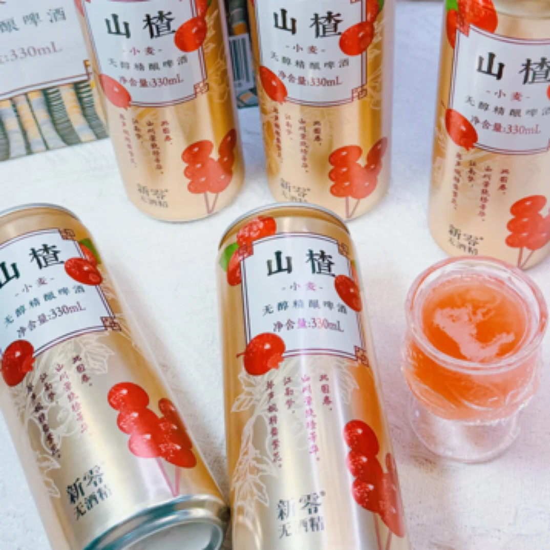 【山姆】新零山楂小麦无醇精酿啤酒330ml