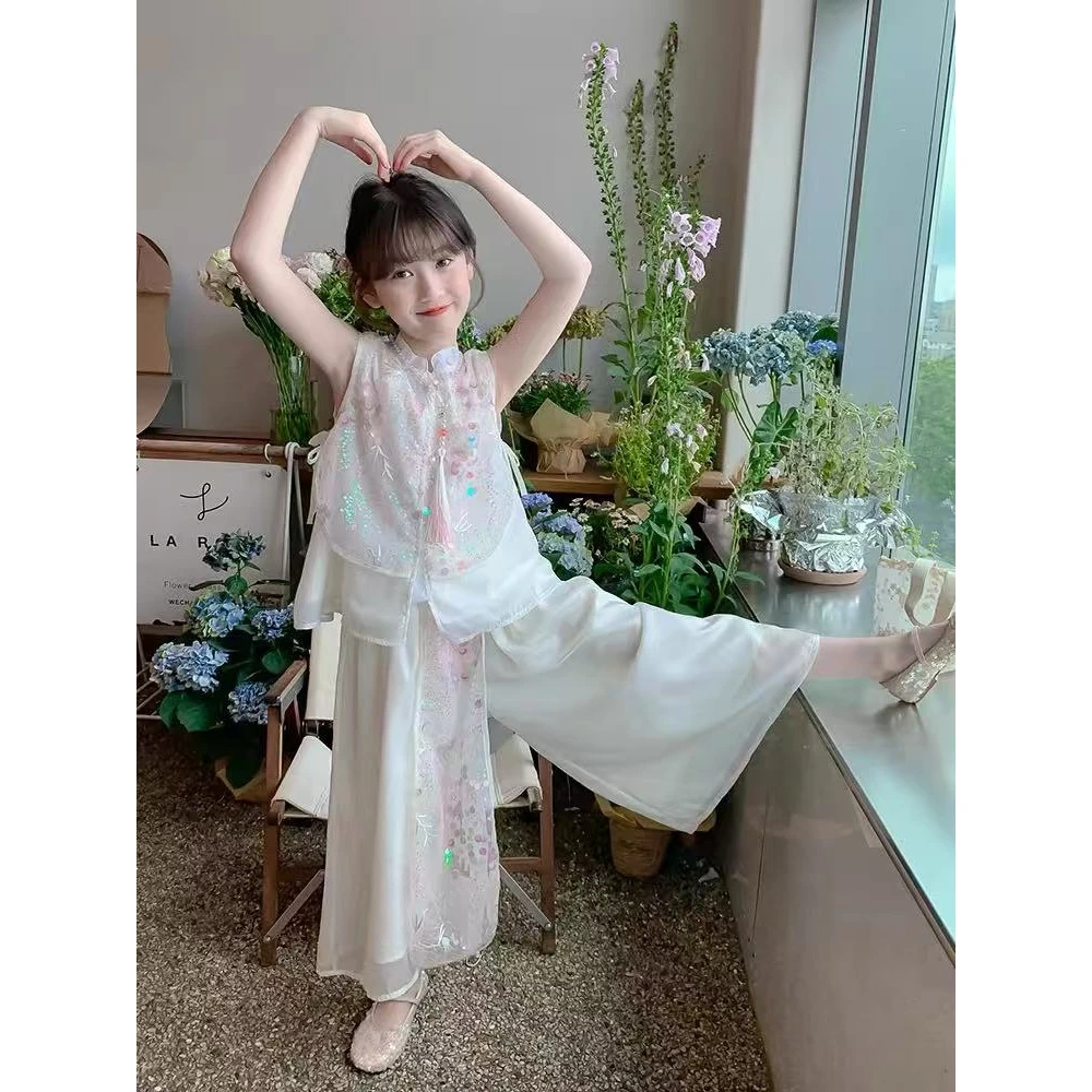 【5】-女童学院风套装夏季2025新款儿童服装卡通37