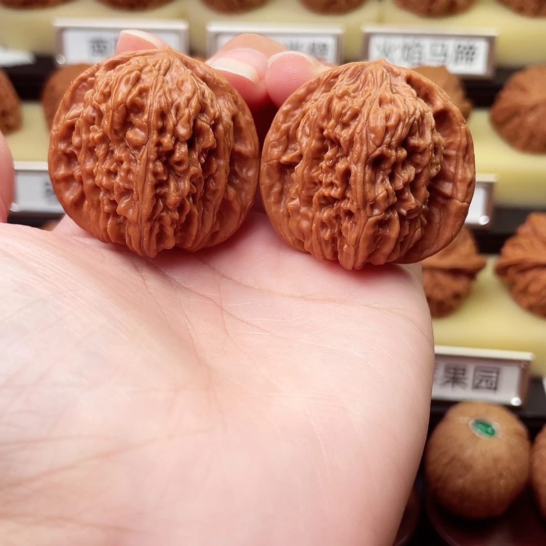 文玩核桃吊坠四座楼40尺319