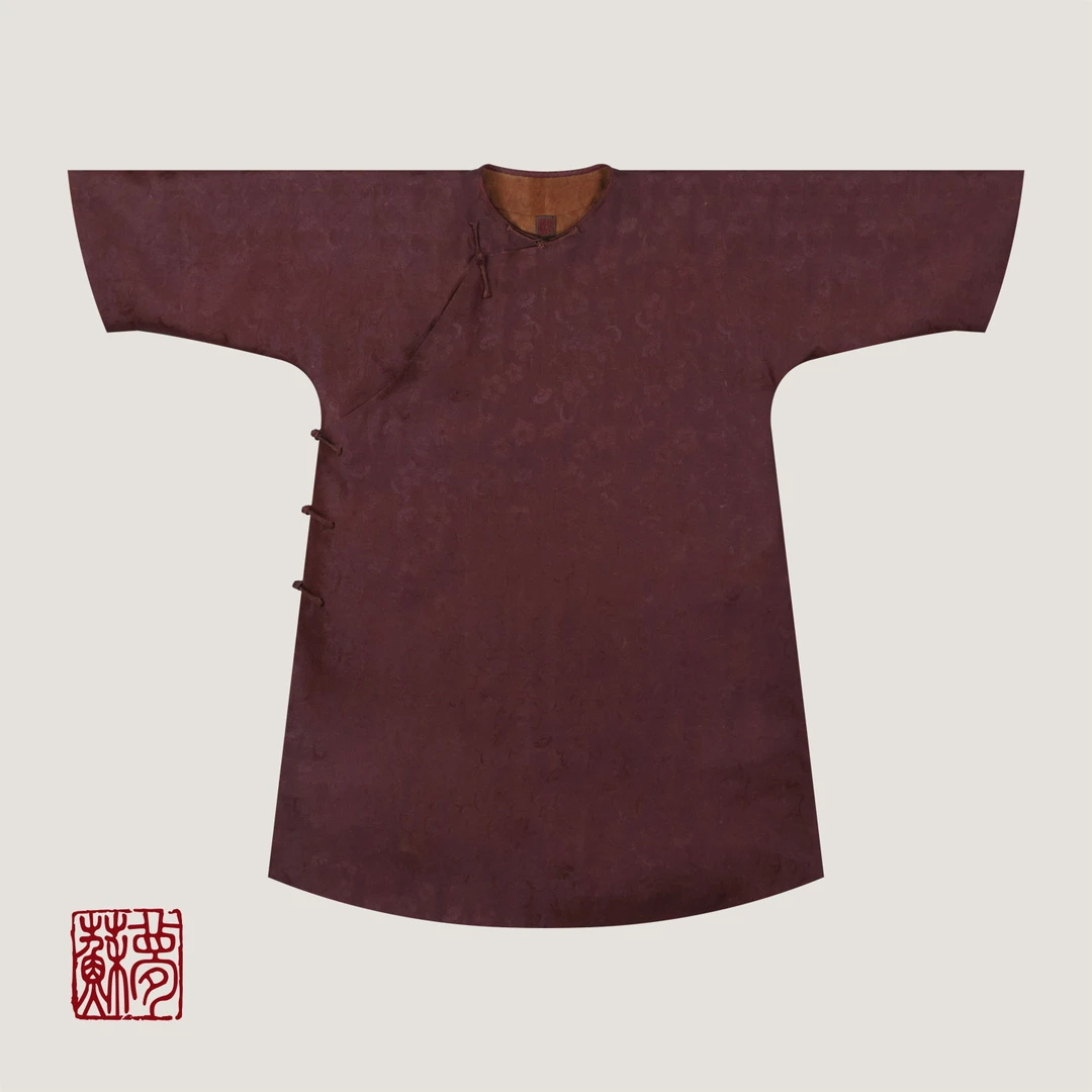 蘇夢【赤华】圆领斜襟百搭实穿休闲上衣01031585