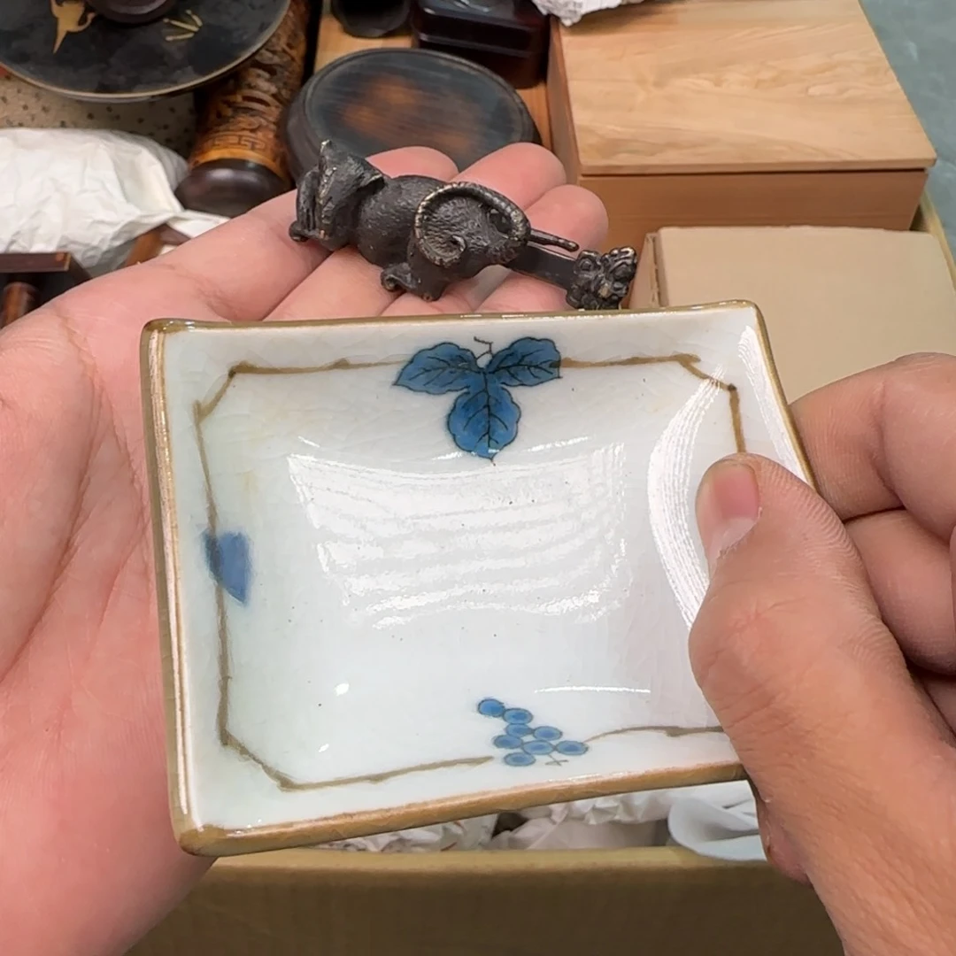 陶瓷孤品单件车里拍