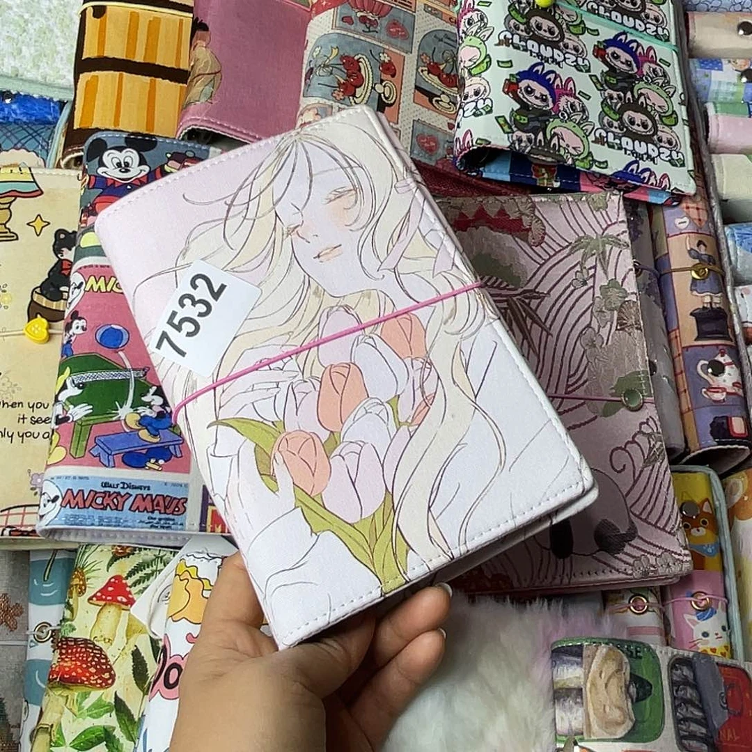 织绣A6 活页不加纸7532