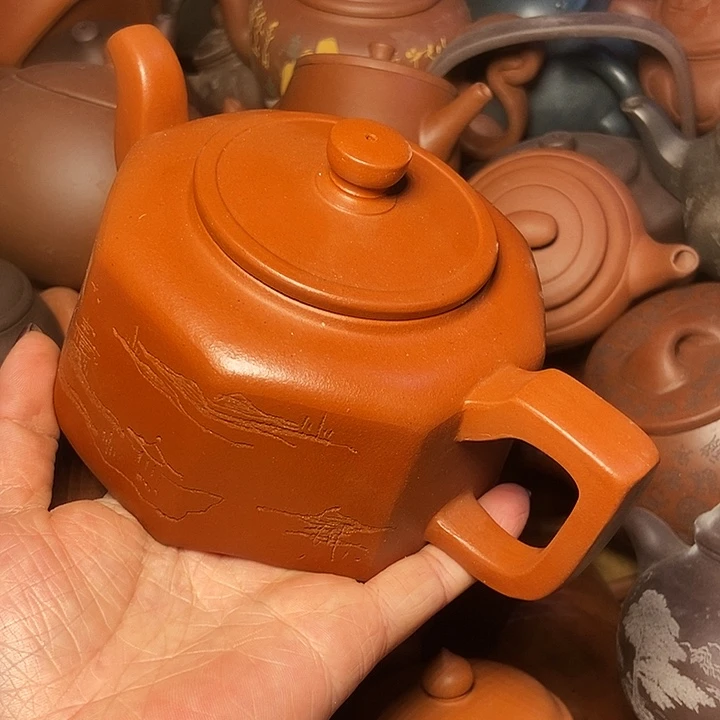砂手工制作宜兴紫砂茶壶