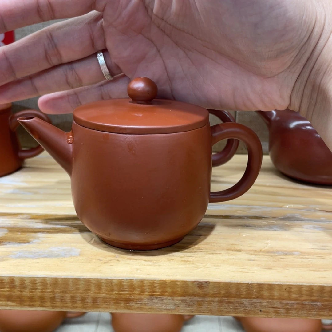 茶壶紫砂M****?130毫升汉瓦全品一套