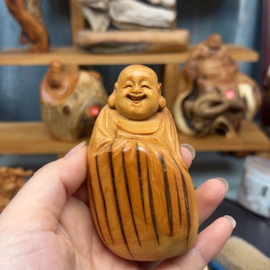 木…*崖柏木摆件手把件