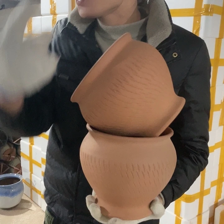 红陶瑕疵18/18两个