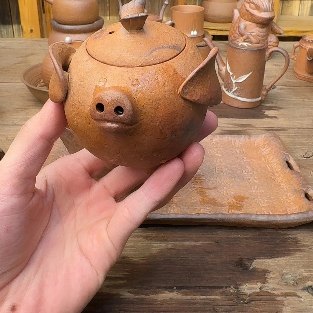 原矿老岩泥茶器系列