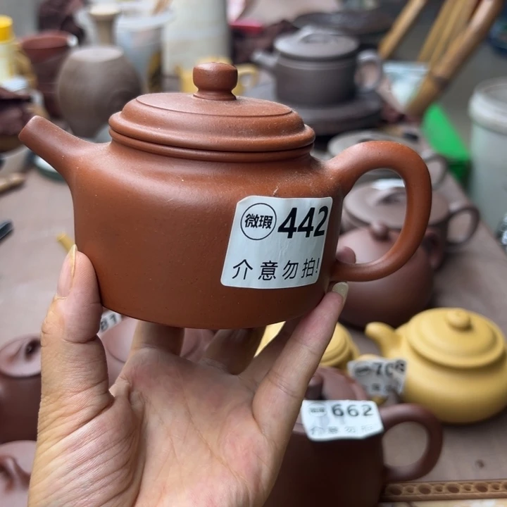 茶壶紫砂小红泥大瑕疵260
