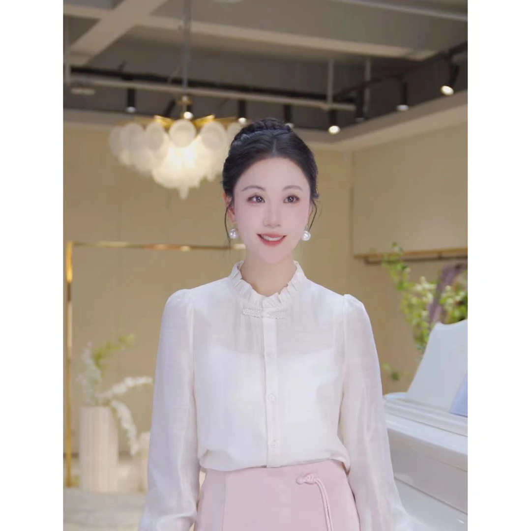 【凝脂】国风衬衫812222