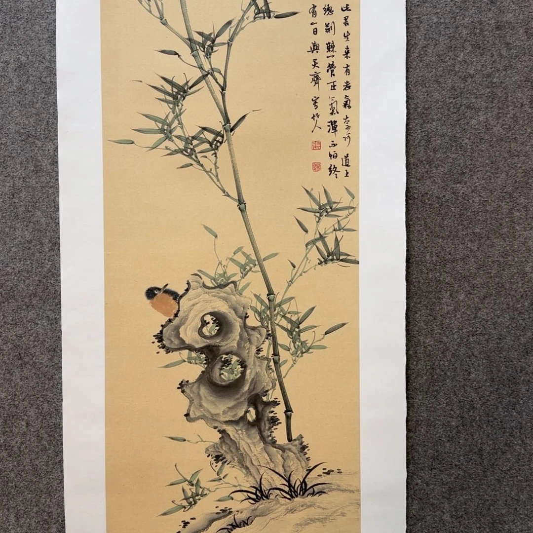国画张小伟老师手绘作品
