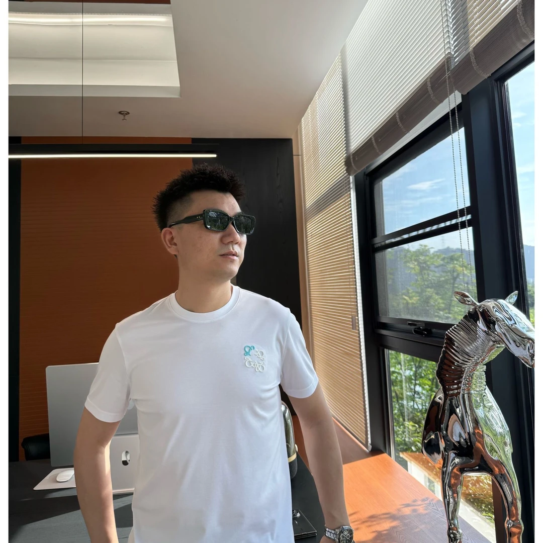 Dorc奢品-2025夏季新款休闲时尚男士圆领T恤-9083