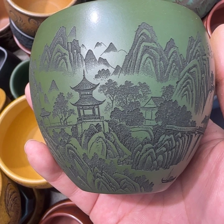 茶杯紫砂全手工制作工艺