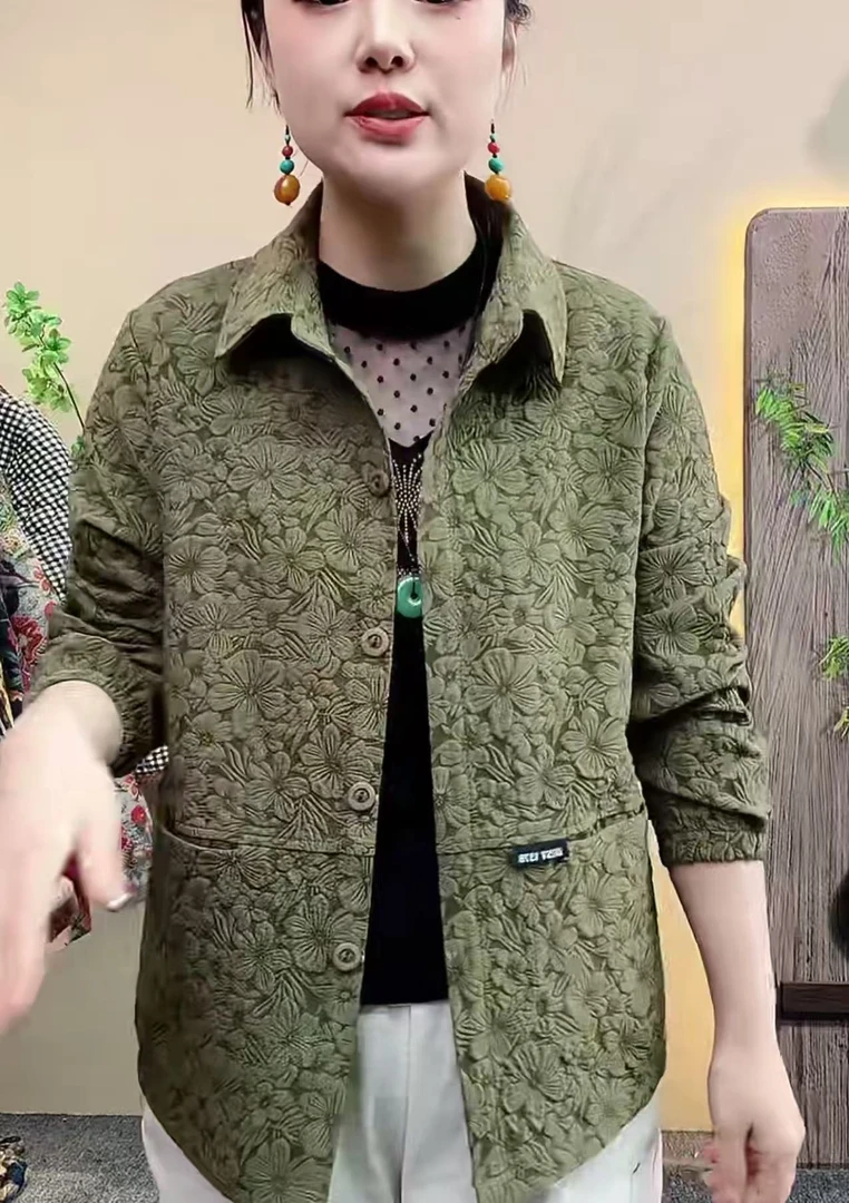 [太阳花]新款百搭外套隐藏口袋