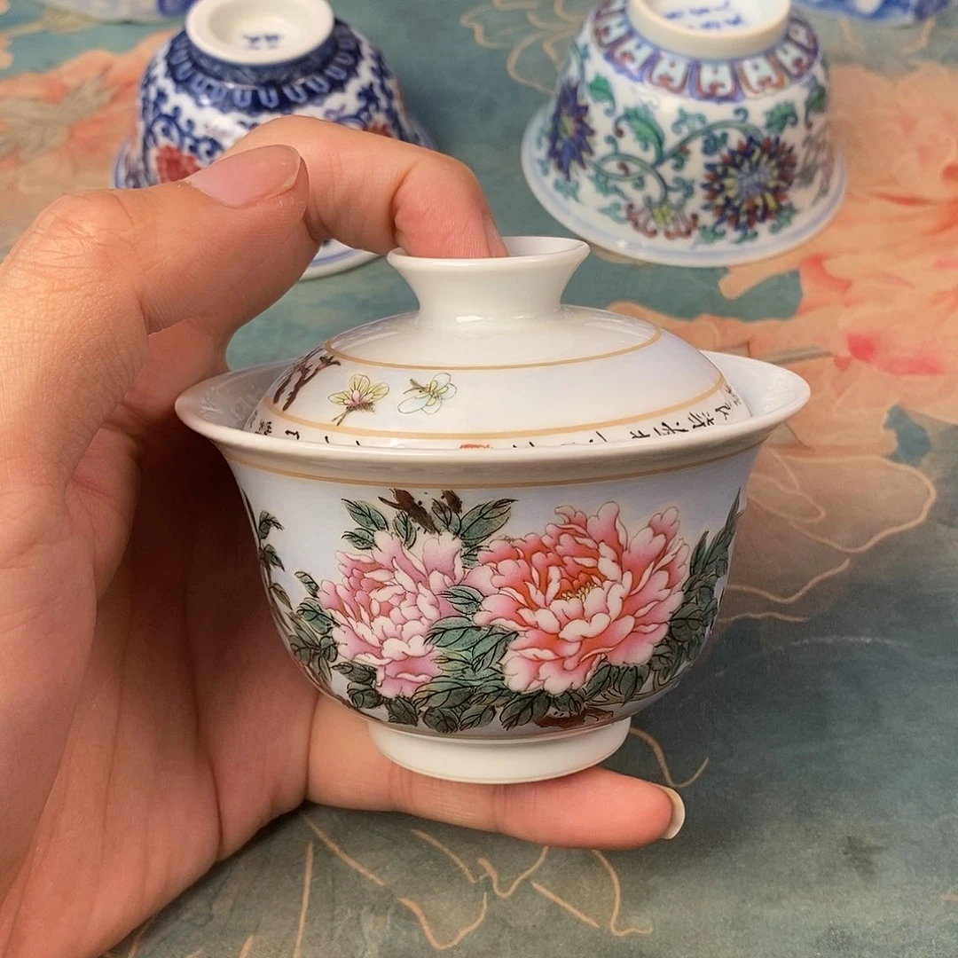 杯春*现代景德镇全手工全手绘茶具168888
