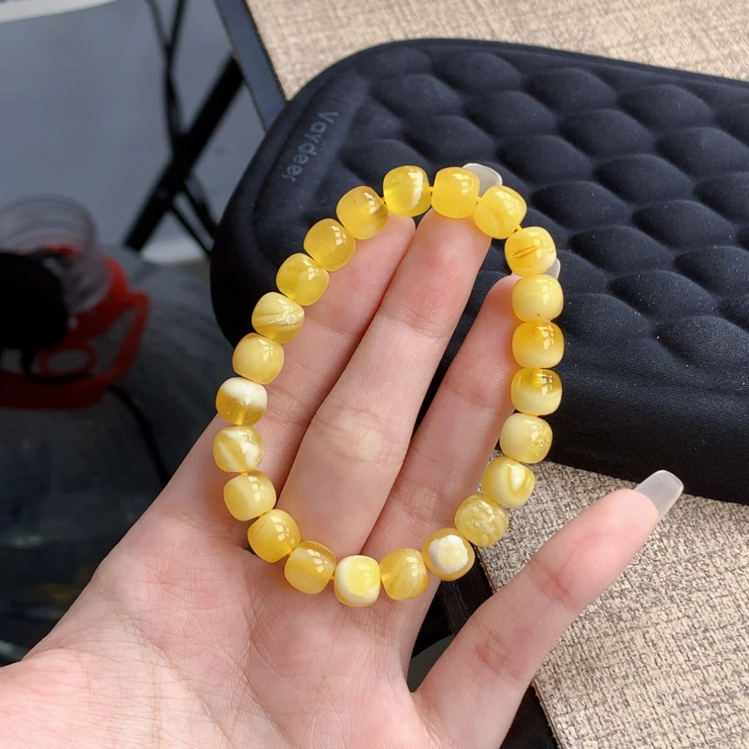 蜜蜡未镶嵌珠宝奇石8.5