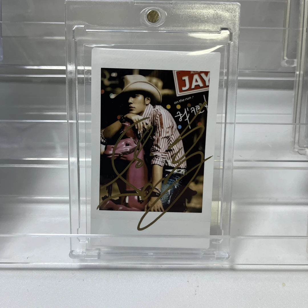 P5116【周杰伦】正品拍立得照片 白边