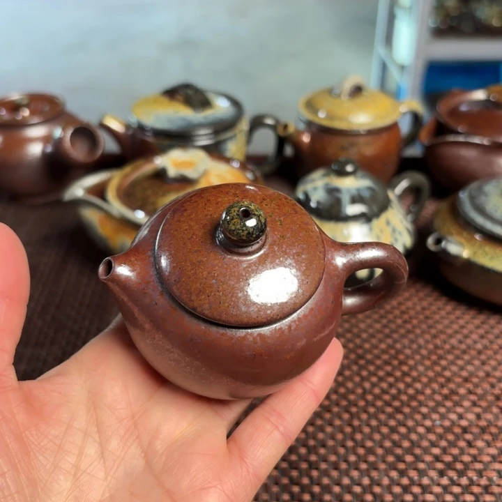 紫砂茶杯小西施壶