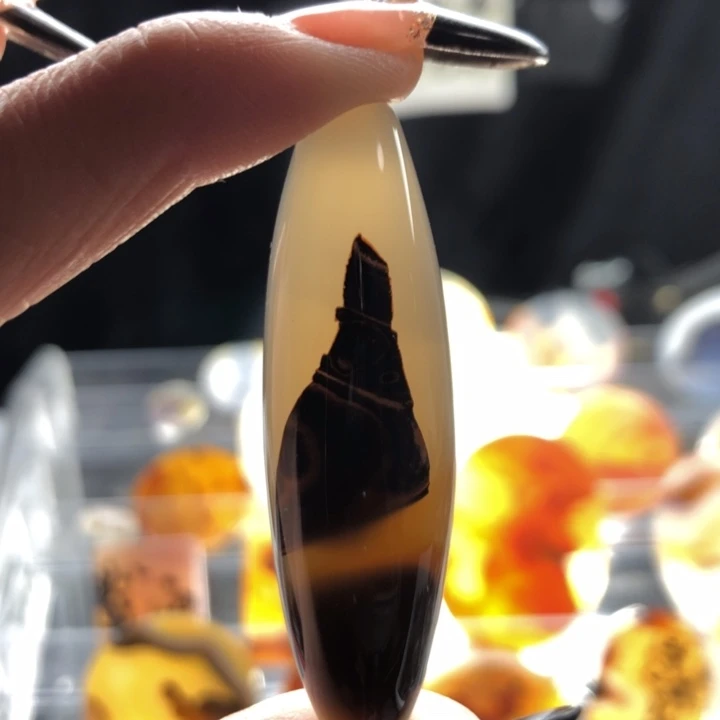 玛瑙/玉髓颈饰未镶嵌196